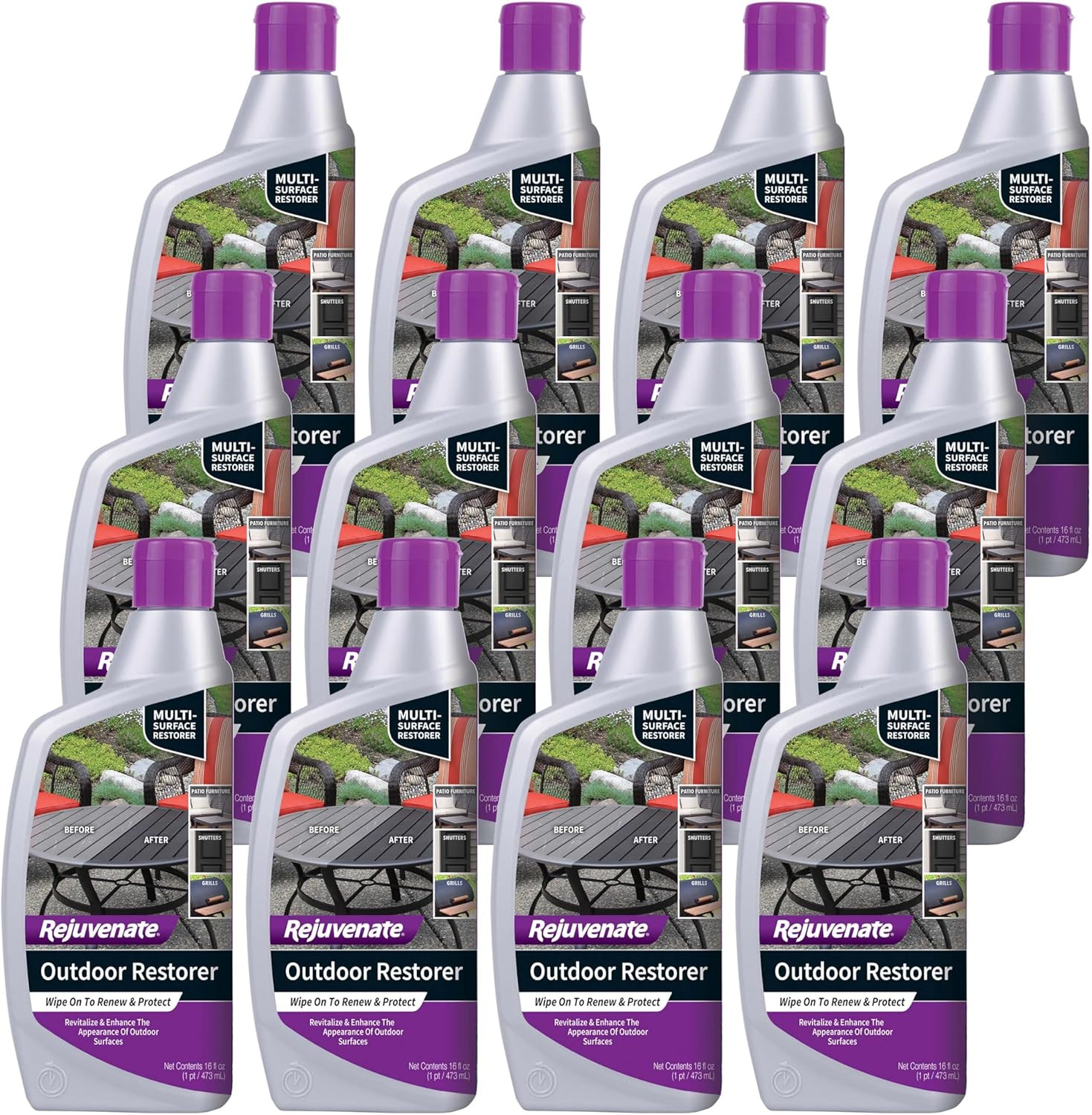 Outdoor Restorer, 16 Ounces, Restores Faded and Weathered Outdoor Surfaces Such