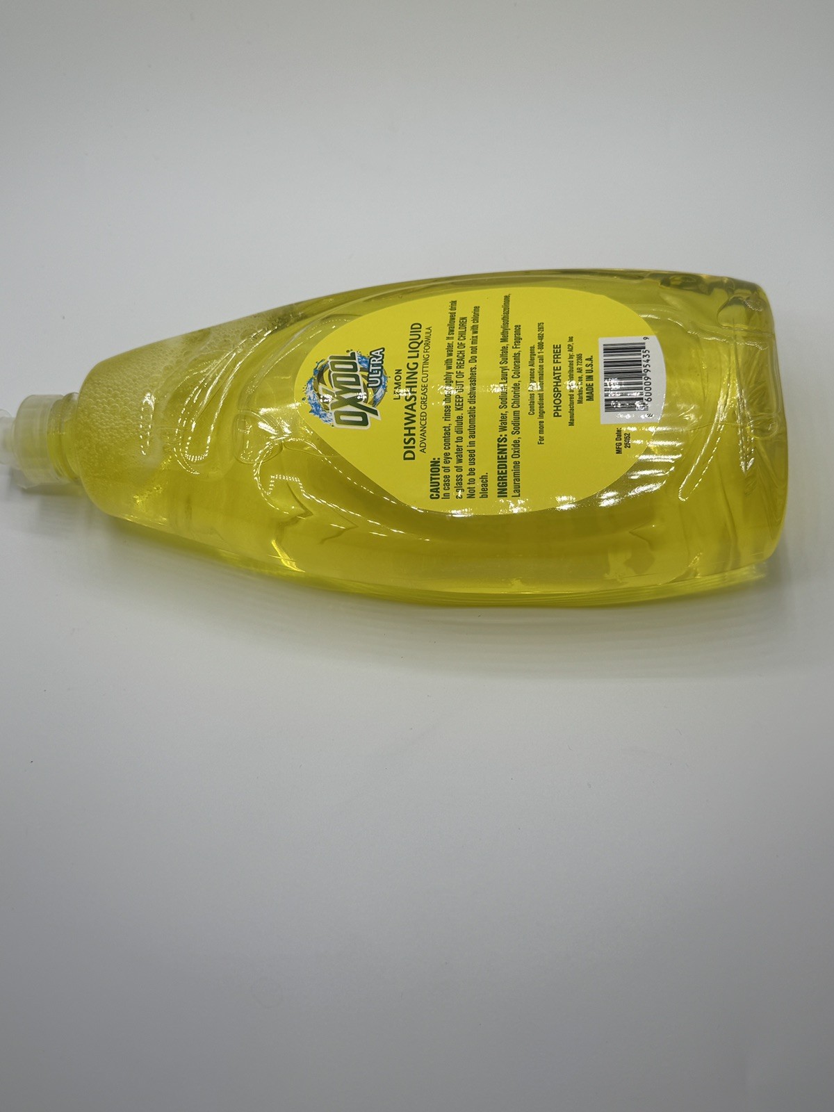 Oxydol Ultra Dishwashing Liquid Lemon Phosphate Free 30 fl oz