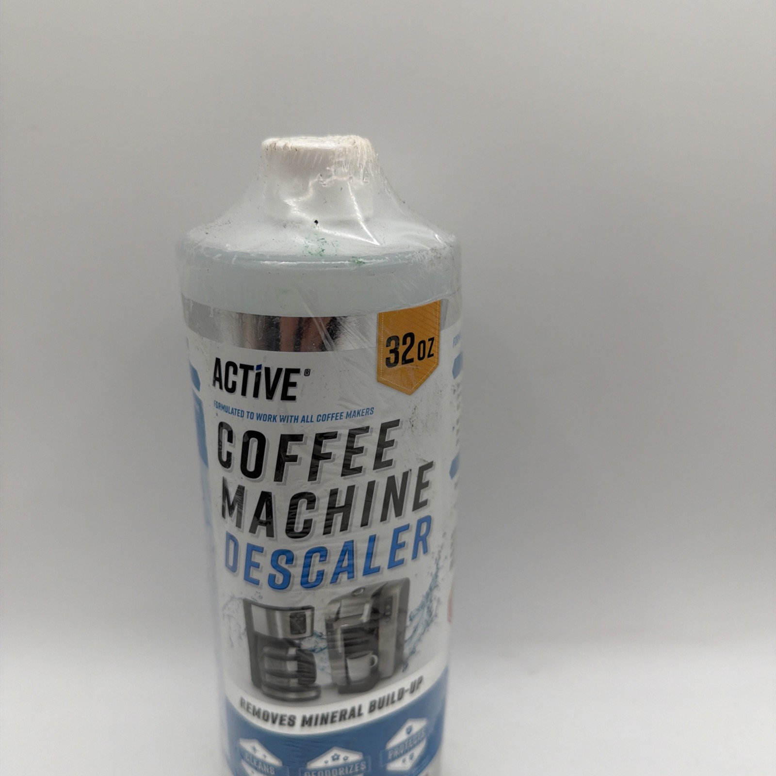 Active Coffee Machine Descaler Descaling Solution 32oz Limescale Remover