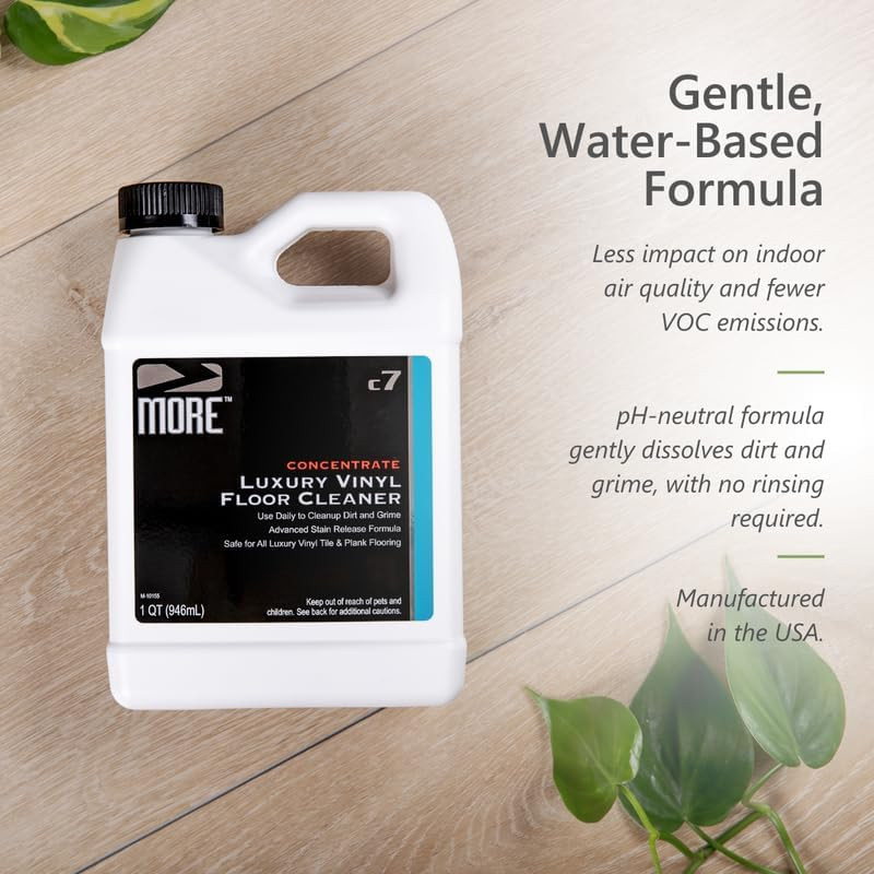Luxury Vinyl Floor Cleaner – Water-Based Surface Care Concentrate – for Kitchen