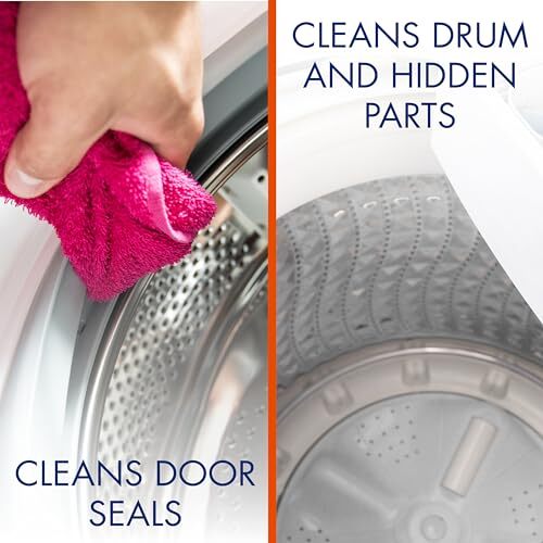 Glisten Washing Machine Cleaner, Helps Remove Assorted Sizes , Pattern Names