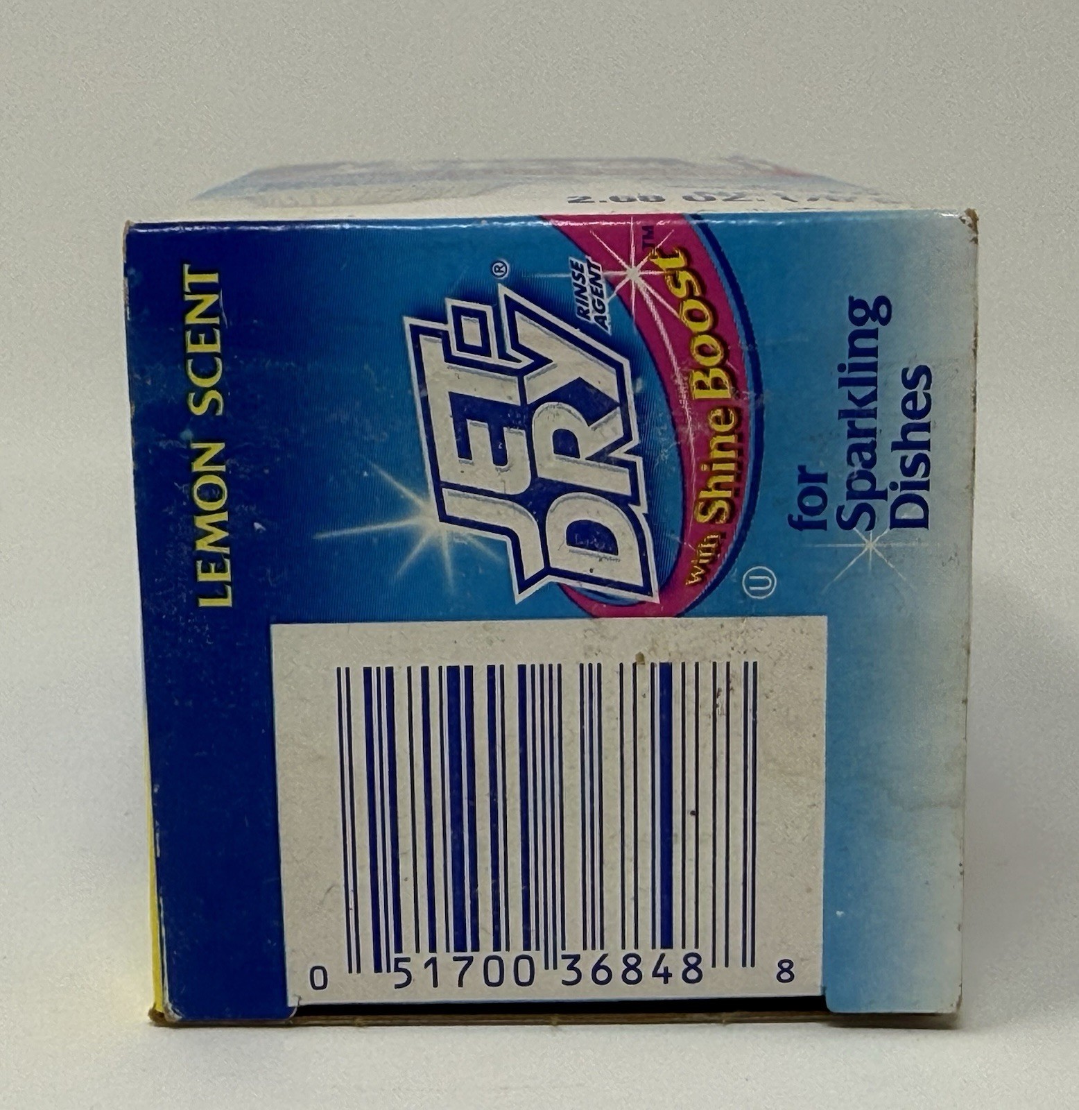 Jet Dry Rinse Agent Shine Boost Lemon Scent Dishwasher 2004 – ONLY ONE BASKET
