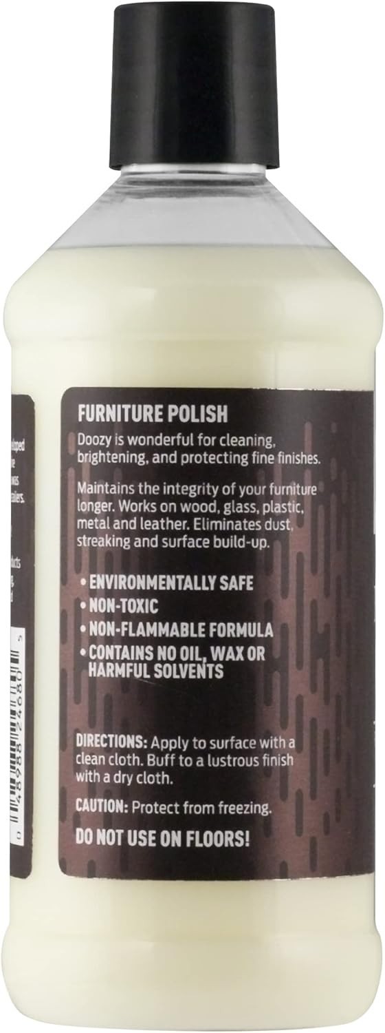 16 oz Plant-Derived Furniture Polish for Wood, Metal, Leather & Glass Shine