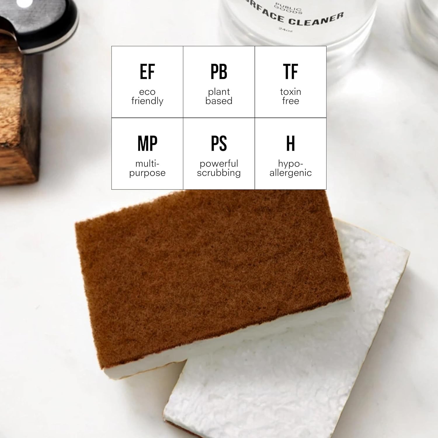 Scrubber Sponge | Cleaning & Scrubbing Sponges for Dishes & Kitchen Sink |