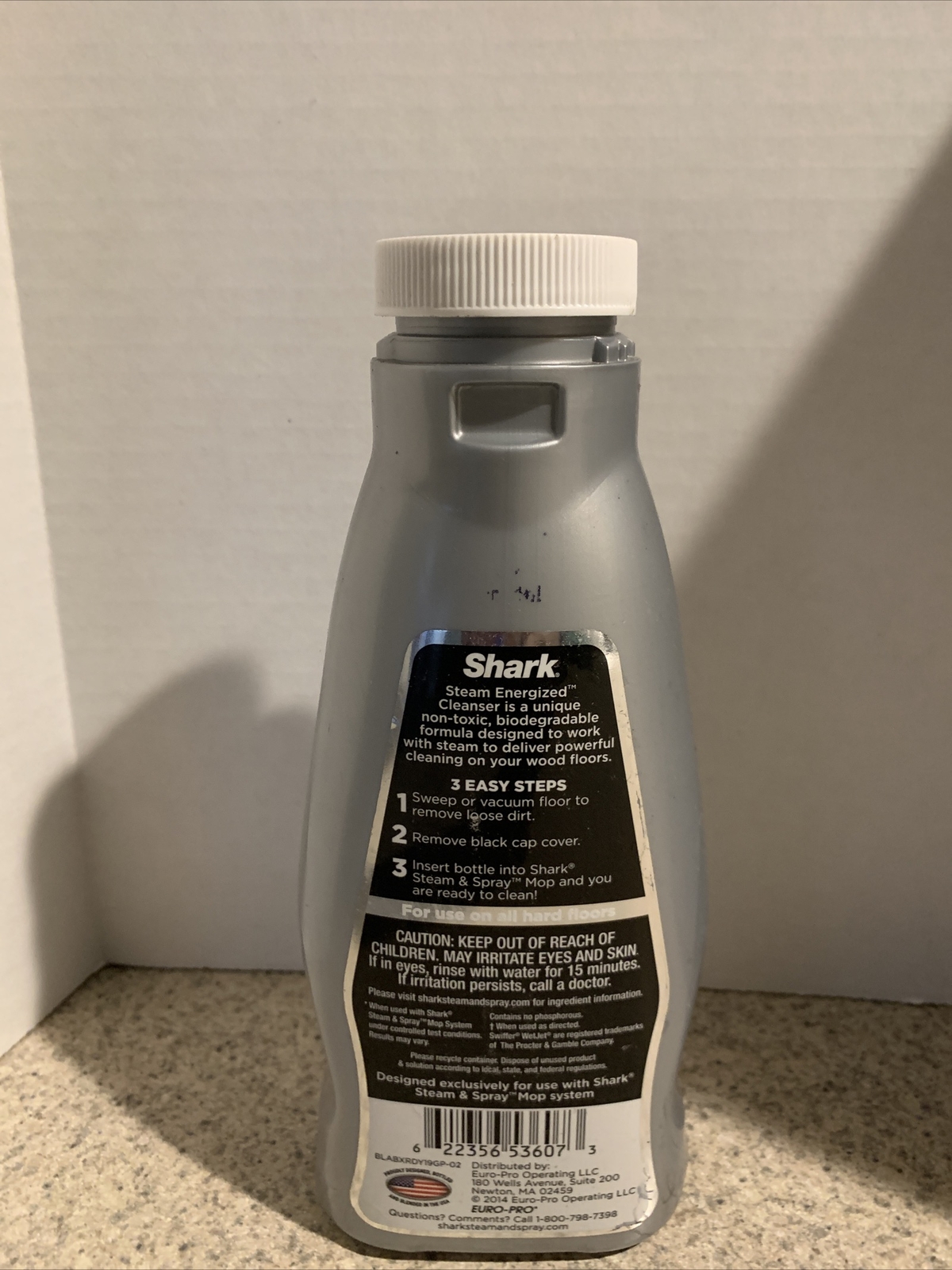 Shark Steam Spray Mop Energized Cleanser Multi Floor Waterfall Fresh 20 fl. oz.