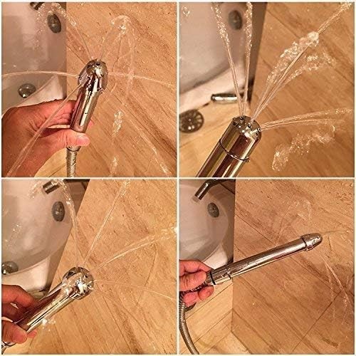 Nozzle Shower 3 Heads Aluminum Cleaner Cleansing Colonic Douche System Cleane…