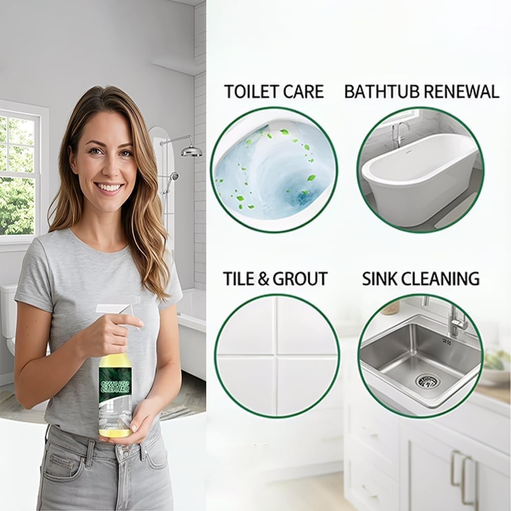 Stain Removal Spray, Multi-Purpose Cleaner for Bathtub & Sinks