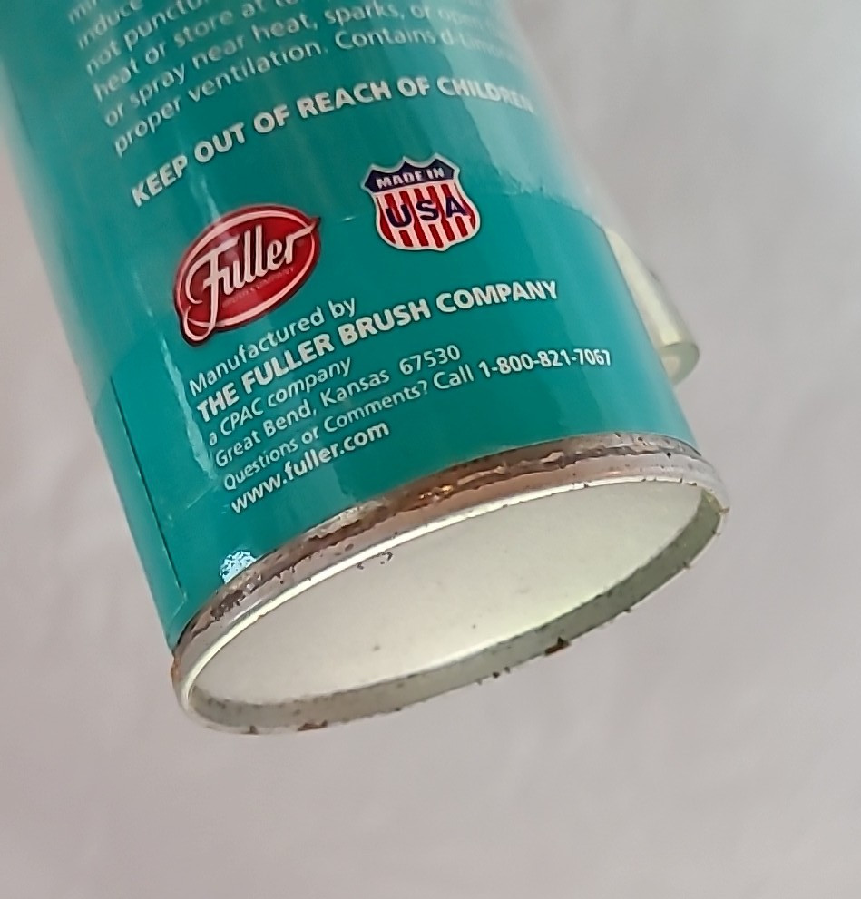Vintage Fuller Foaming Garbage Disposal Cleaner 6 Oz ORIGINAL FORMULA