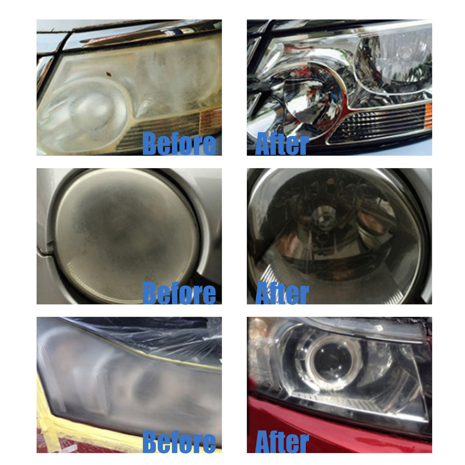 Car Headlight Polish Repair Fluid – Scratch Removal & Lens Renovation Cleaner`