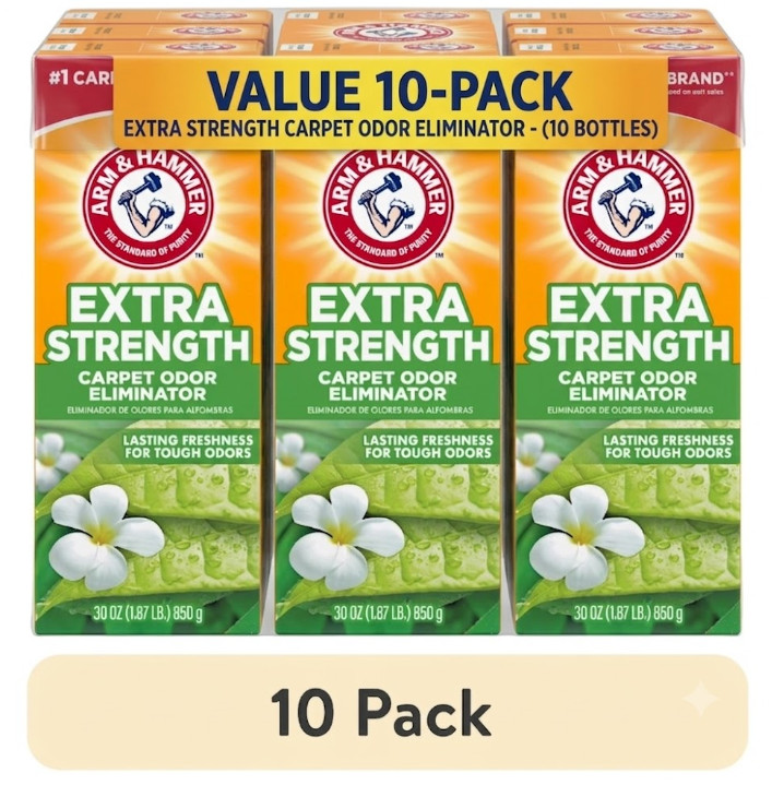 10 PACK – Arm & Hammer Carpet Odor Eliminator – Extra Strength, 42.6 oz EACH
