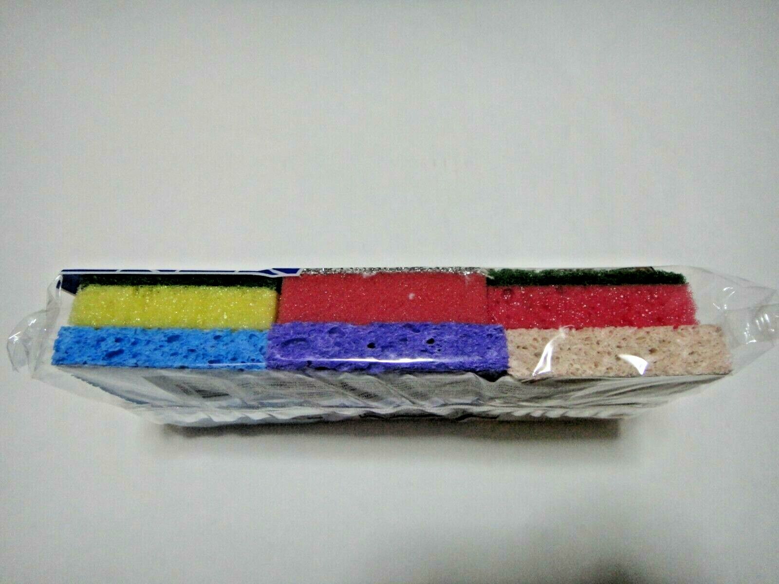 12 Pcs Cellulose Sponges & Sponge Scrubbers 2.75″ x 4.5″ US Seller
