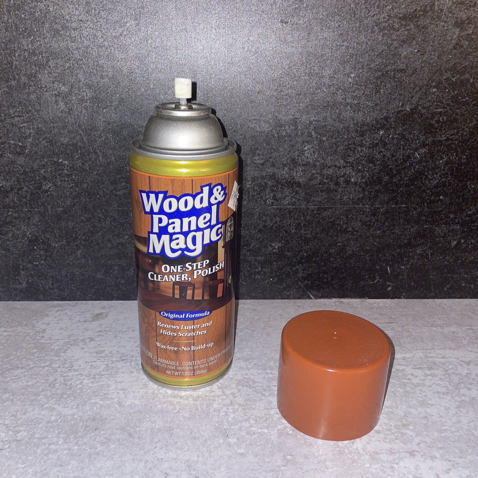 Wood & Panel Magic One Step Original formula Cleaner & Polish wood Wax Free 13oz