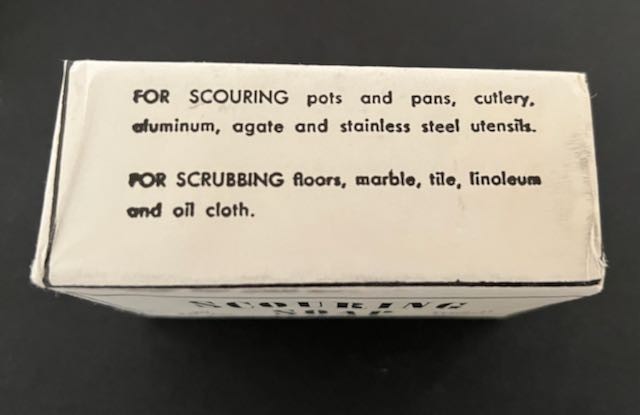 Vintage Bar DAY & FRICK GRIT SCOURING SOAP Cleans Tub Sink Copper Fixtures