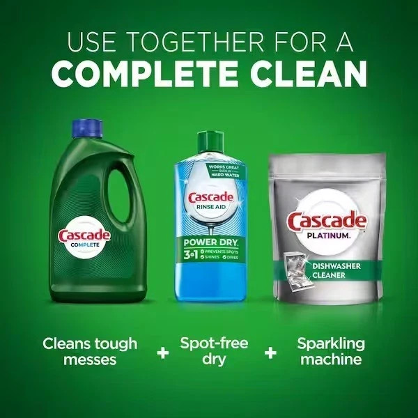 Cascade Complete 120 oz. Fresh Scent Gel Dishwasher Detergent