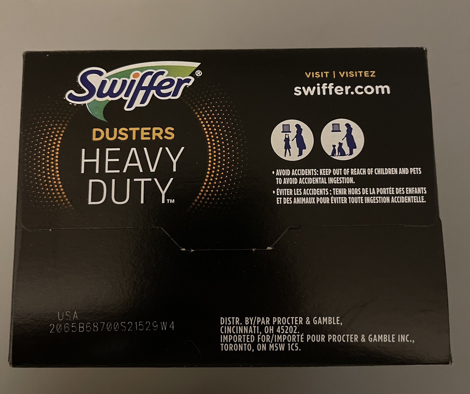 1 – Swiffer 360 Heavy Duty Dusters Microfiber Heavy Duty Duster Refill 6 pk