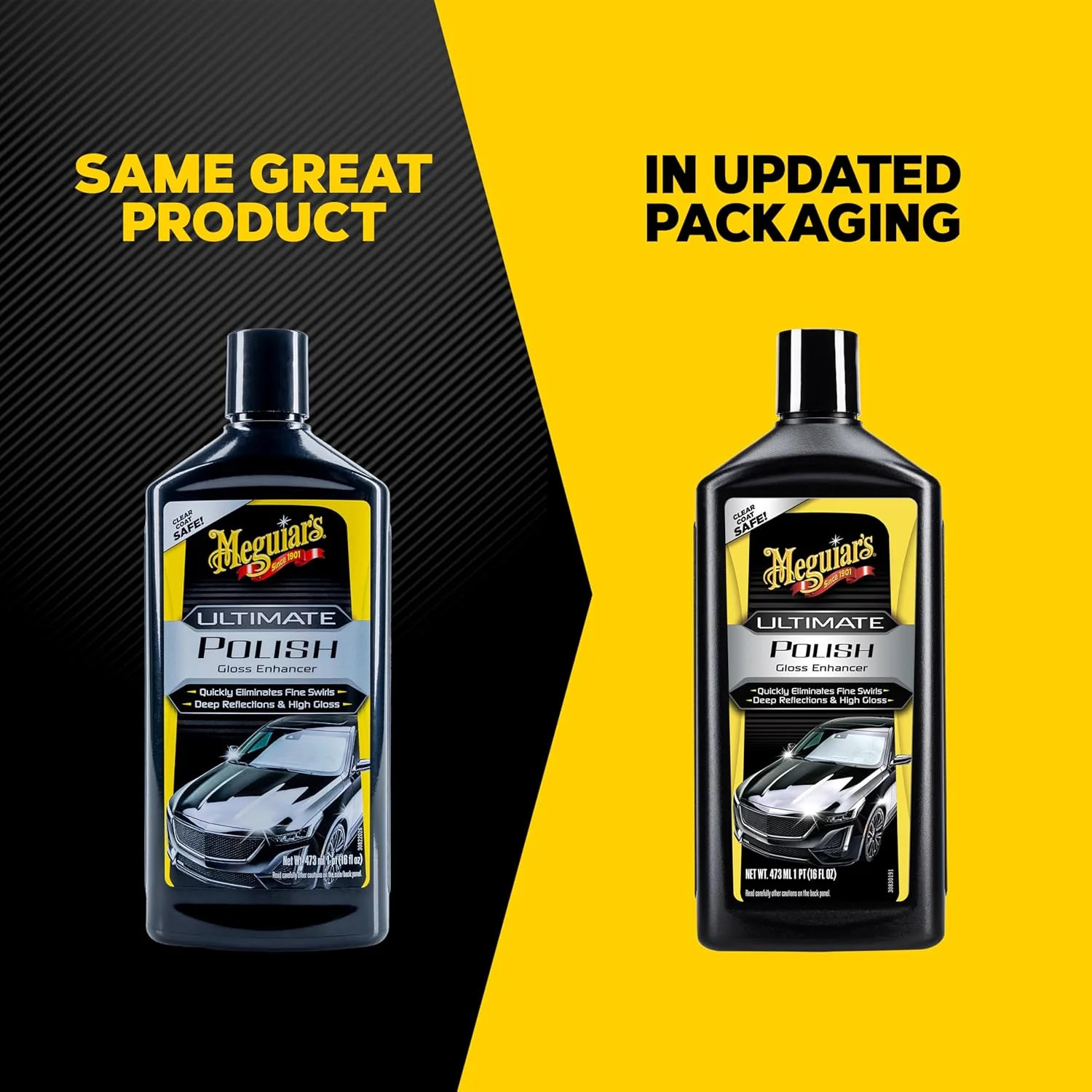 Meguiar’s Ultimate Polish – High-Gloss Polish for a Show Car Shine – Permanently