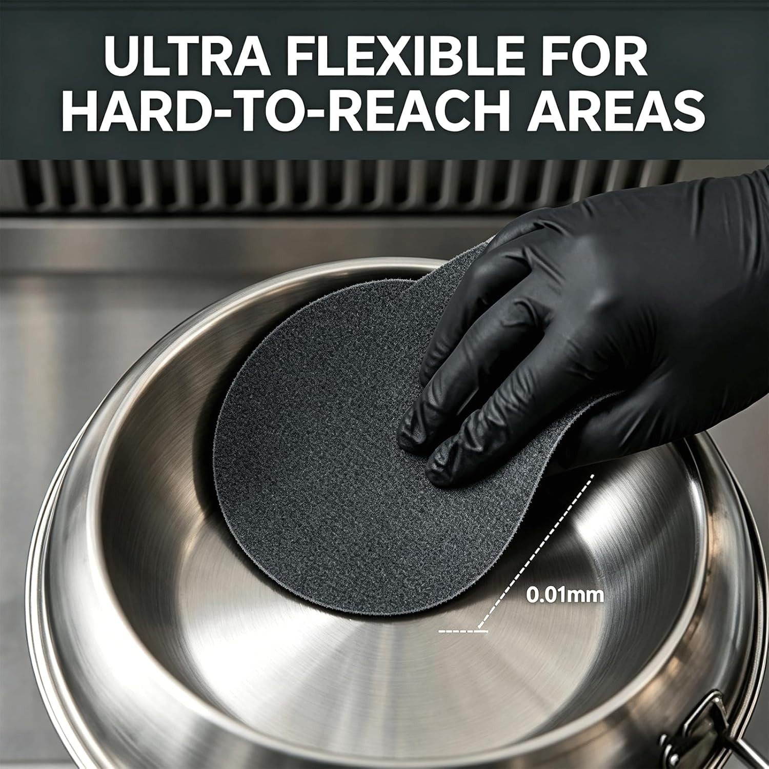 Korea Steel Sponge for Stainless Steel Pans Cookware