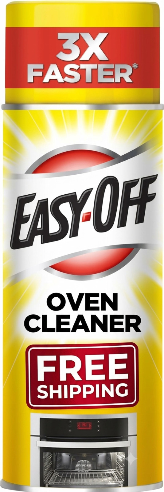 Easy-Off Heavy Duty Oven Cleaner Foam, Removes Grease 14.5 Ounce (Pack of 1)