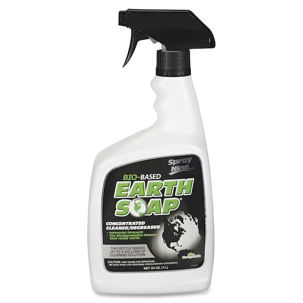 Spray Nine 27932 Cleaner/Degreaser, 32 Oz Trigger Spray Bottle, Liquid, Clear