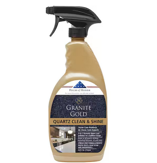 Granite Gold 24 Oz. Clean & Shine, Quartz Countertop Cleaner and Polish Spray