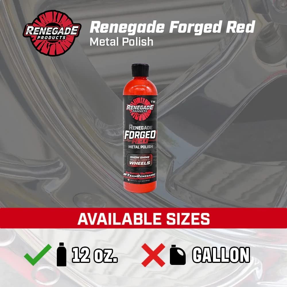 Forged Metal Polish 12oz – Billet & Soft Aluminum Cleaner for Wheels
