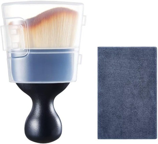 Car Interior and Exterior Soft Bristles Detail Du Color: 1 Piece Brush + Towel