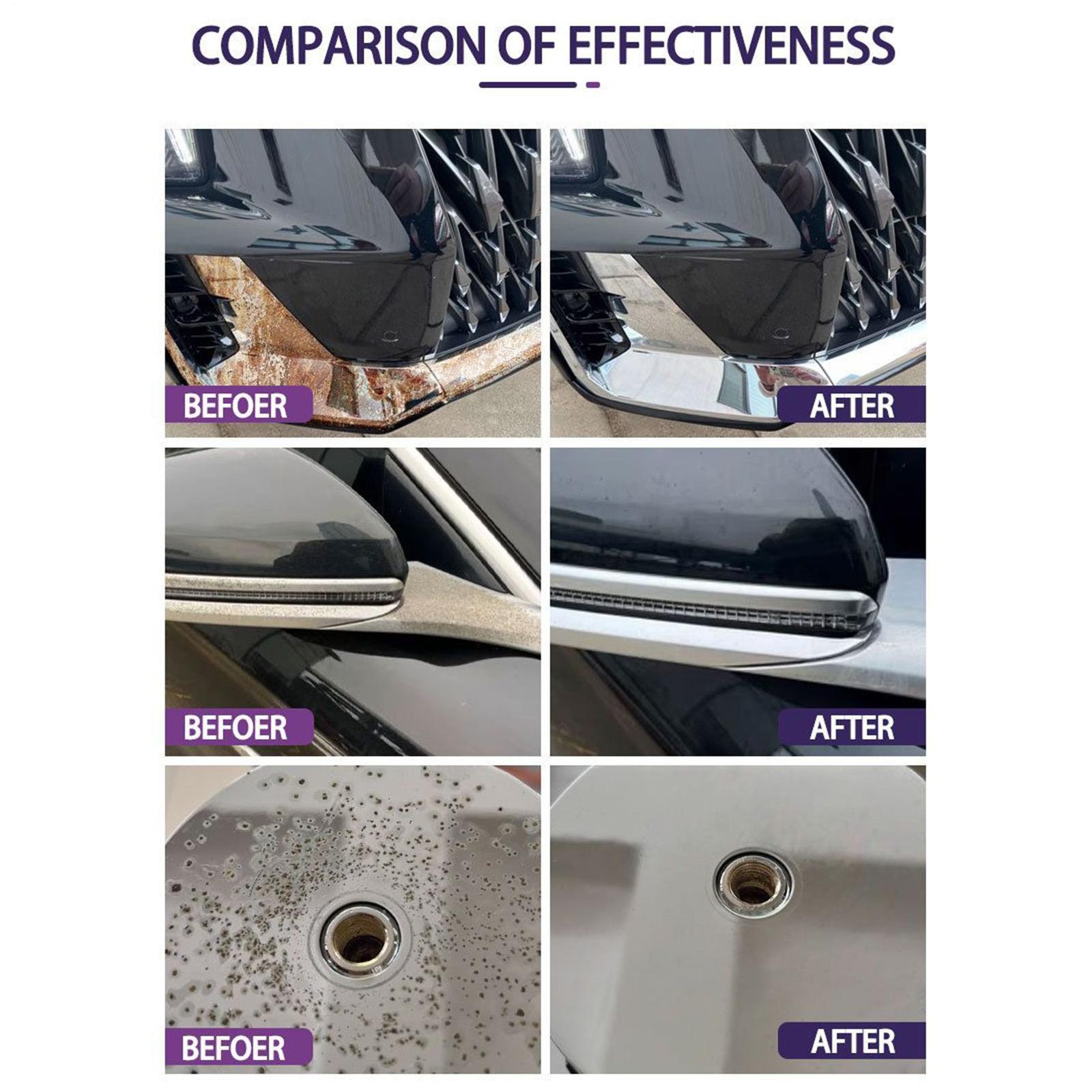 Rust Remover Spray For Metal Surfaces – Automotive & Home Use 100ml