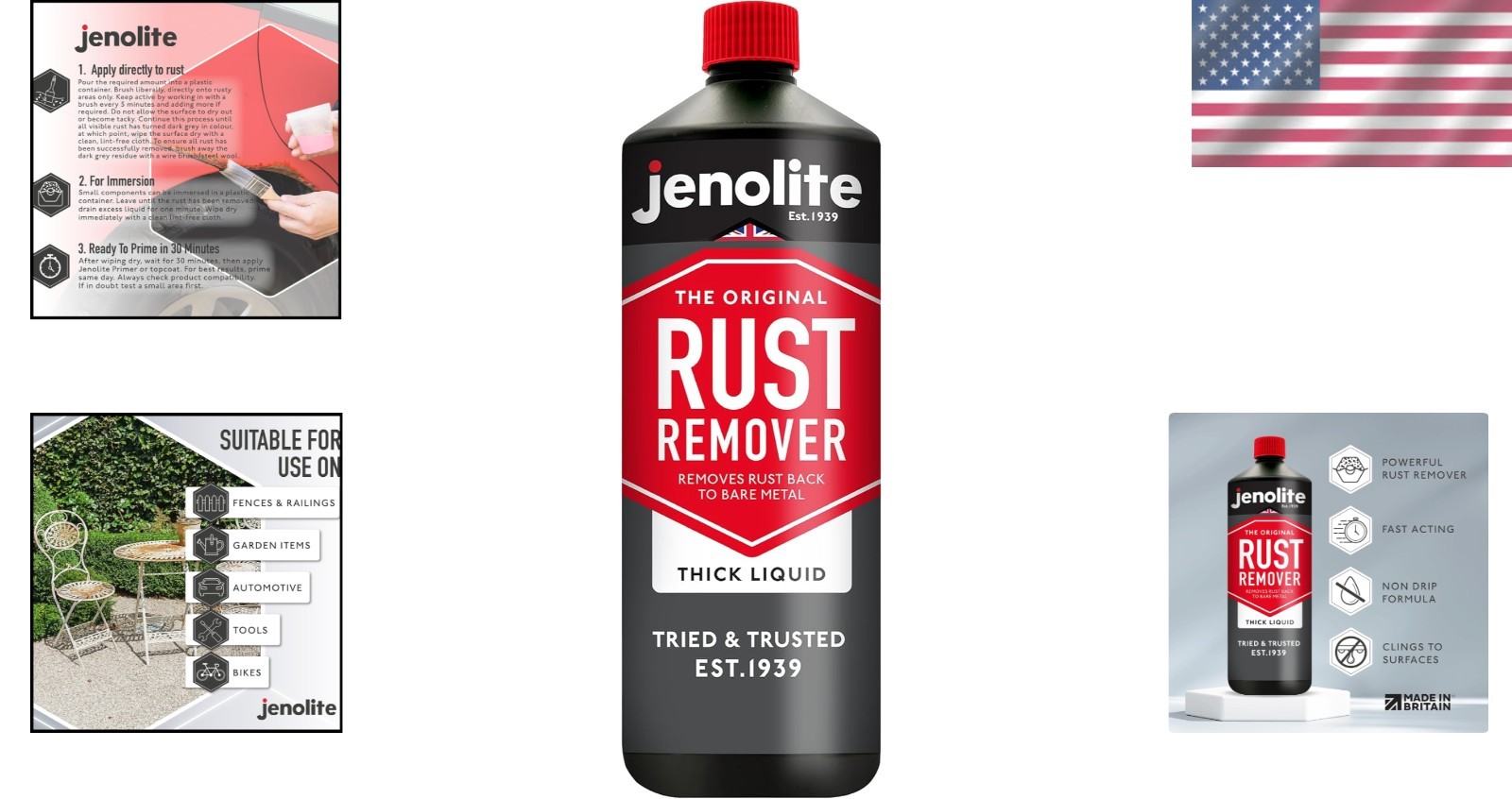 Industrial Strength Rust Remover Liquid – 1kg