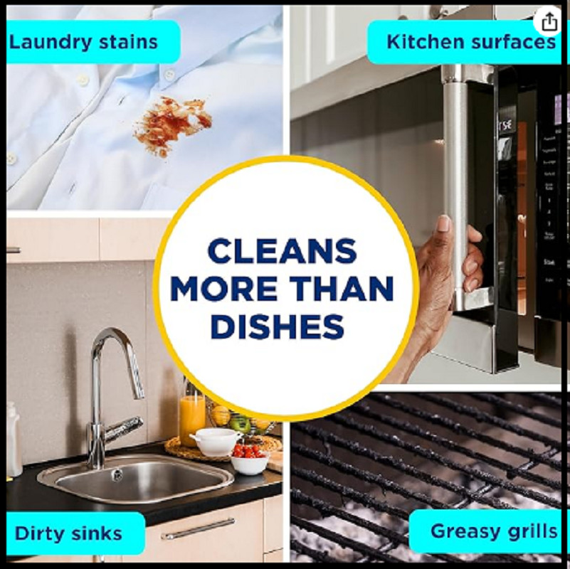 Platinum Powerwash Dish Spray, Dish Soap, Fresh Scent Bundle, 1 Spray (16Oz) + 3