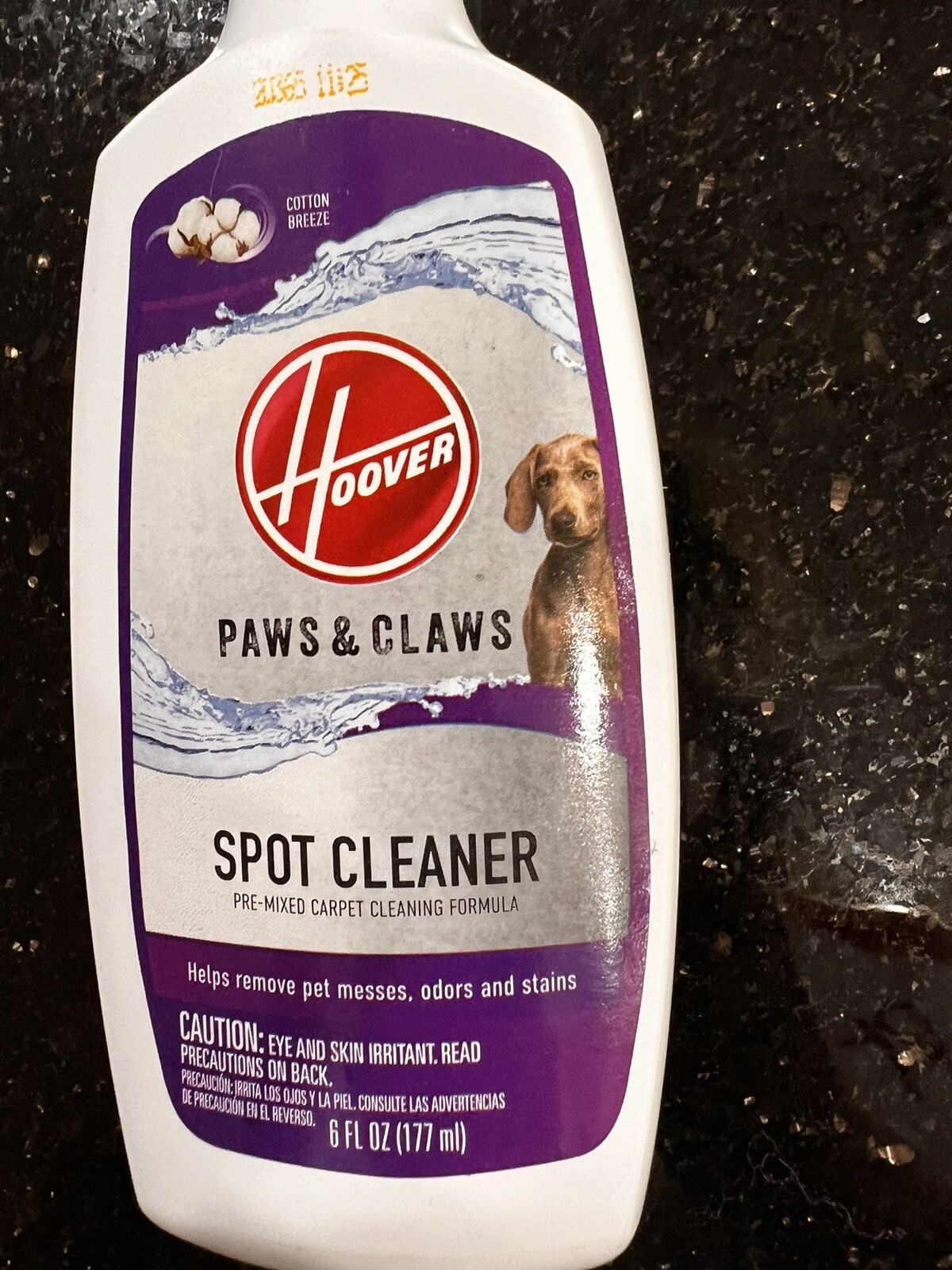 New Lot Of 4 Hoover Paws and & Claws Spot Cleaner Carpet Cleaning Formula 6 oz