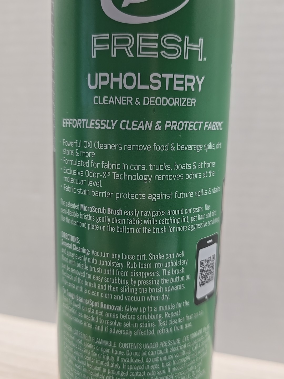 Turtle Wax OXI Upholstry Cleaner And Deodorizer Fresh Foam Carpet & Interior