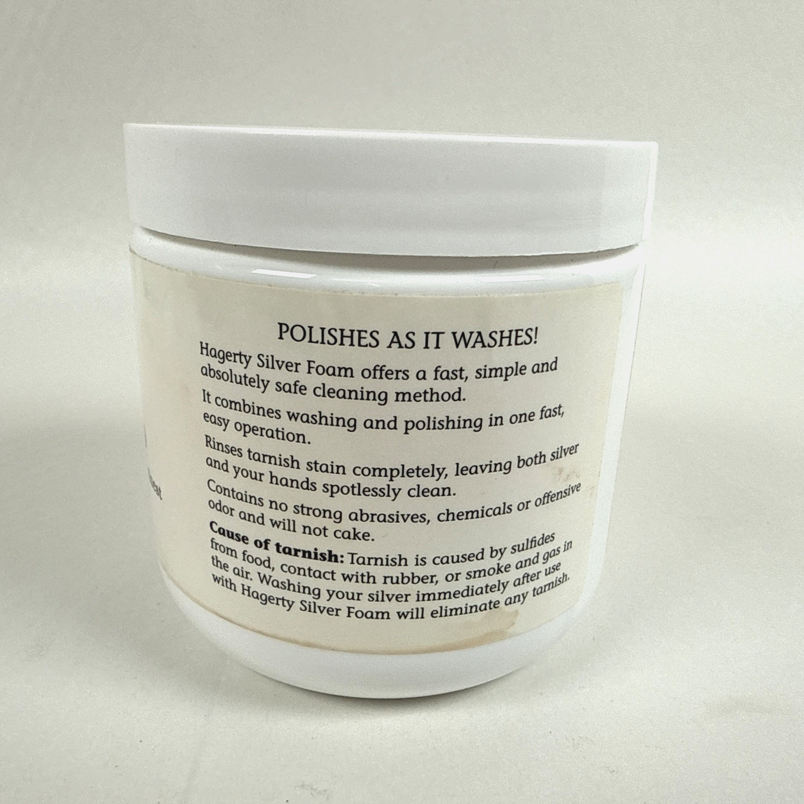 Hagerty Silver Foam Extra Mild Polish for Sterling, Silverplate or Gold READ