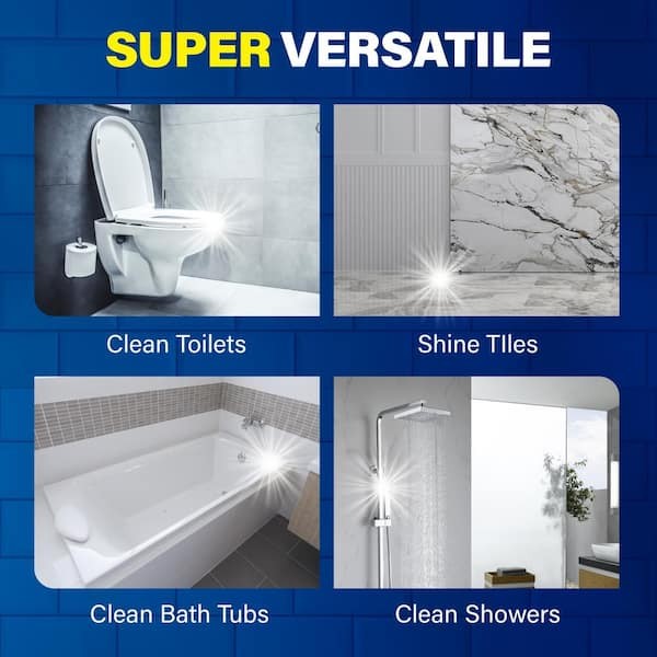Scrubtastic Pro 43 in. Rechargeable Electric Power Scrubber Cleaner Scrub Brush