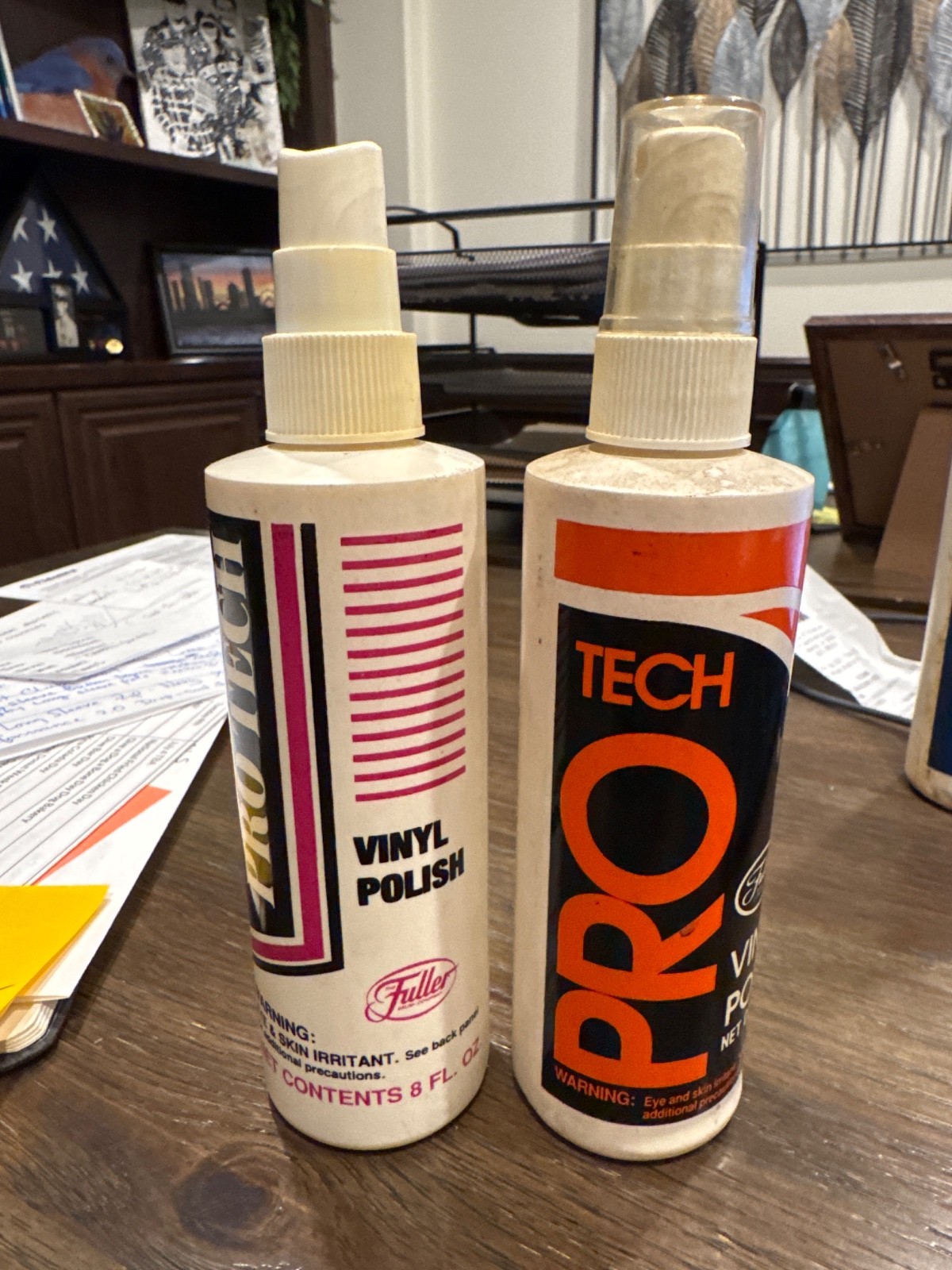 Fuller Brush Company Vinyl Cleaner Polish Protectant Lot of Two (2) 12 Fl Oz