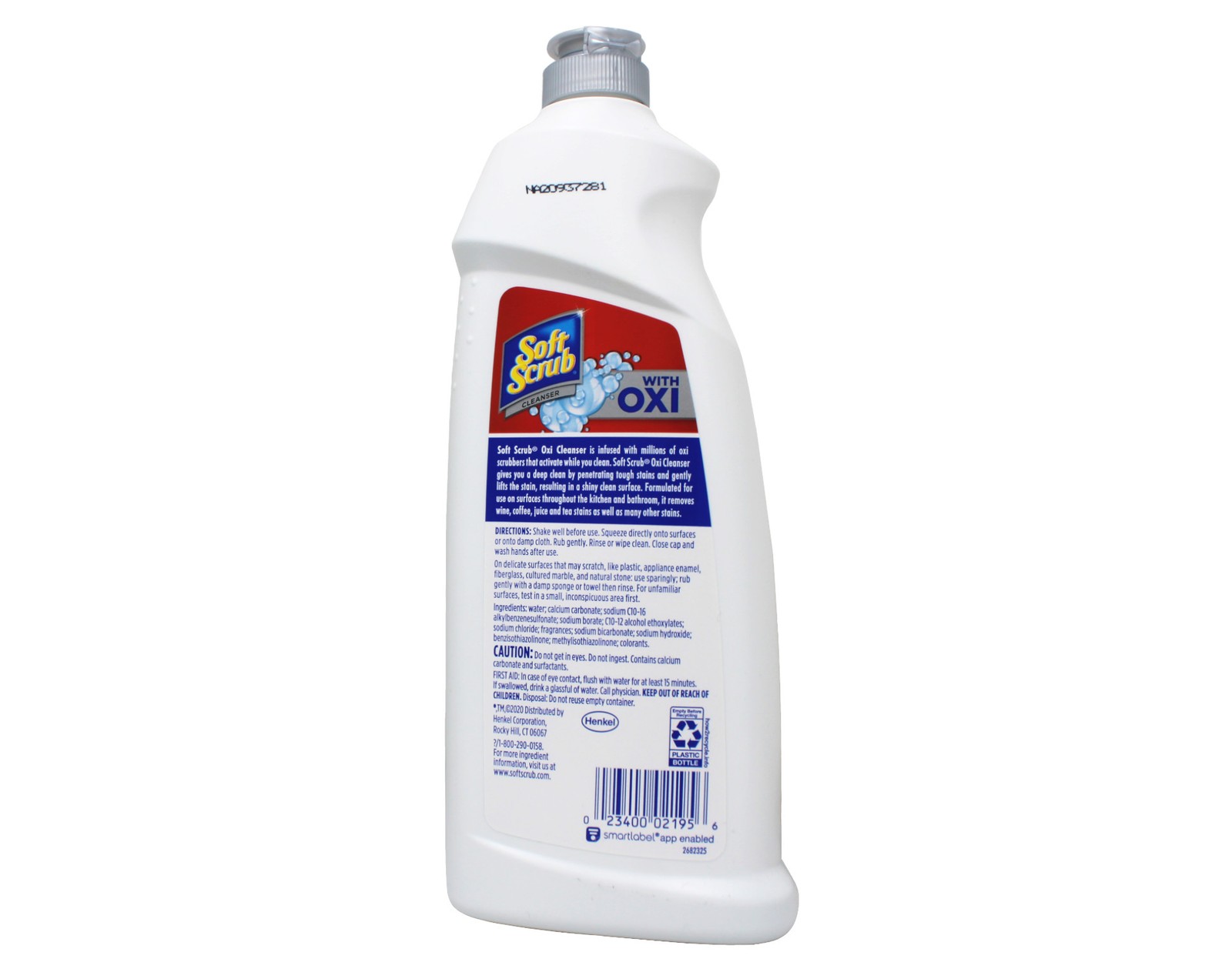 Soft Scrub Multi-Purpose Cleanser with OXI, Surface Cleaner, 24 Ounce – 6 Pack