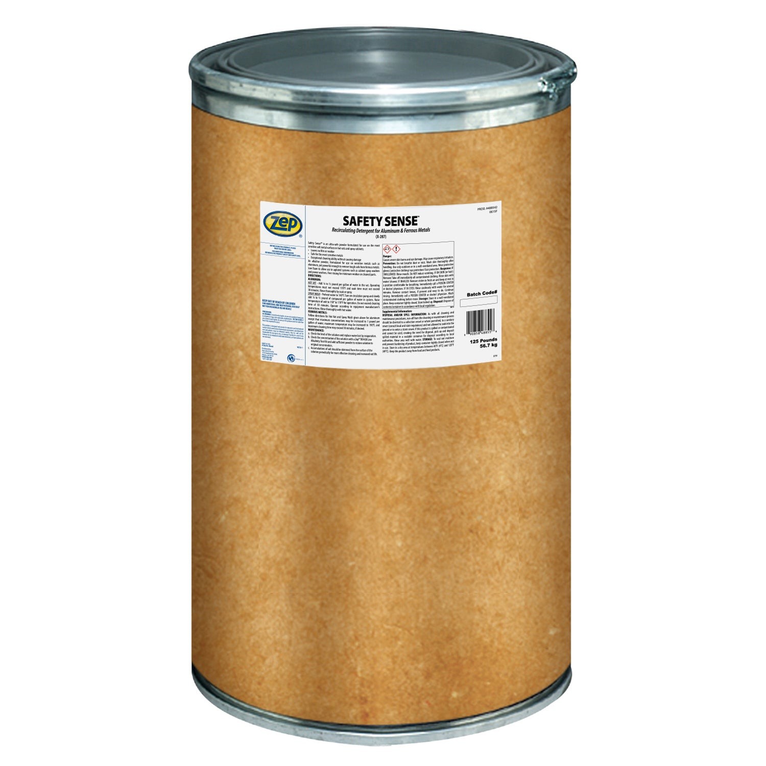 Zep Safety Sense 125 Pounds 1 Drum 488542