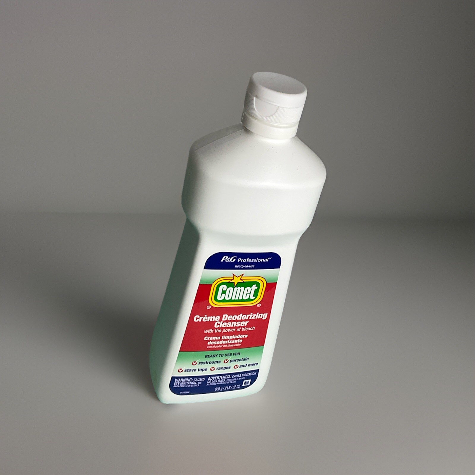 Comet Crème Deodorizing Scouring Cleanser 32-oz Bottle (PGC73163EA) BLEACH POWER
