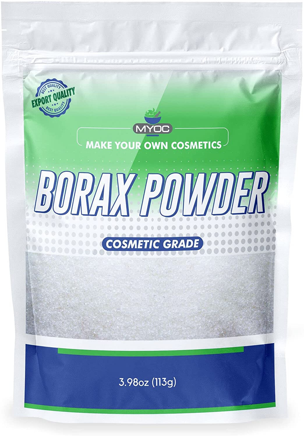 MYOC Bora Powder, Pure Cosmetic Grade Raw Material – [113g/3.98 Oz].,