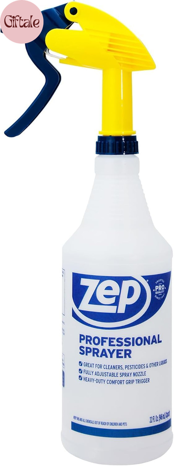 Professional Sprayer Bottle – 32 Oz (Pack of 3) – HDPRO1 – Versatile Adjustable