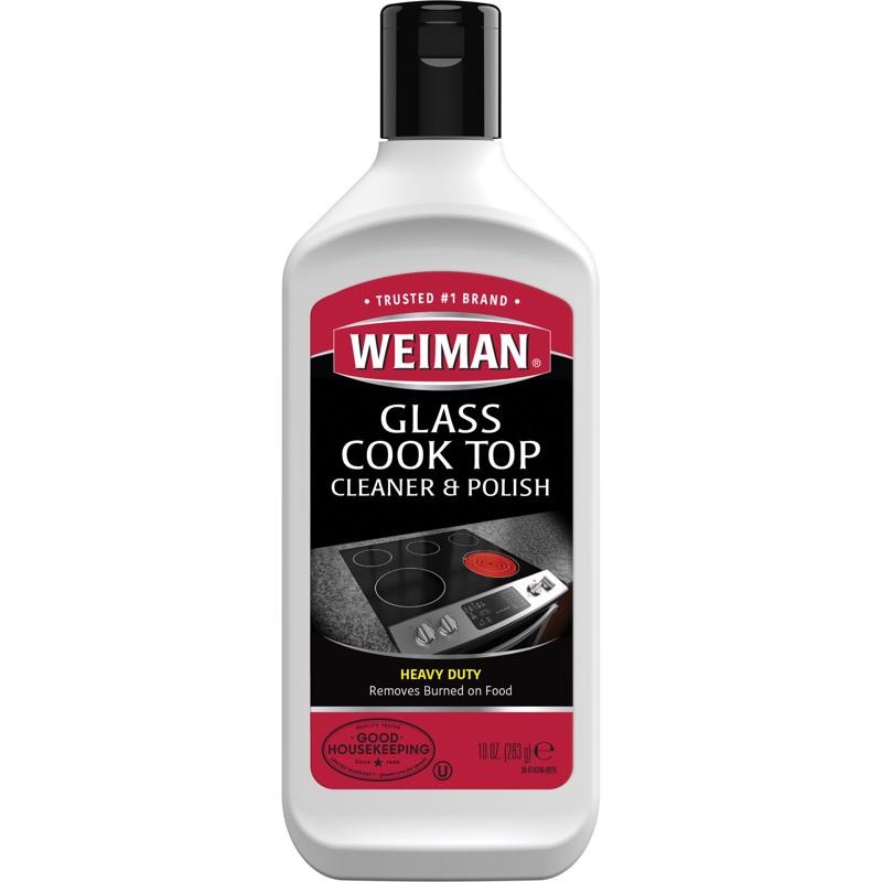 Weiman 38 Apple Scent Cream Glass Cooktop Cleaner 10 oz. (Pack of 6)
