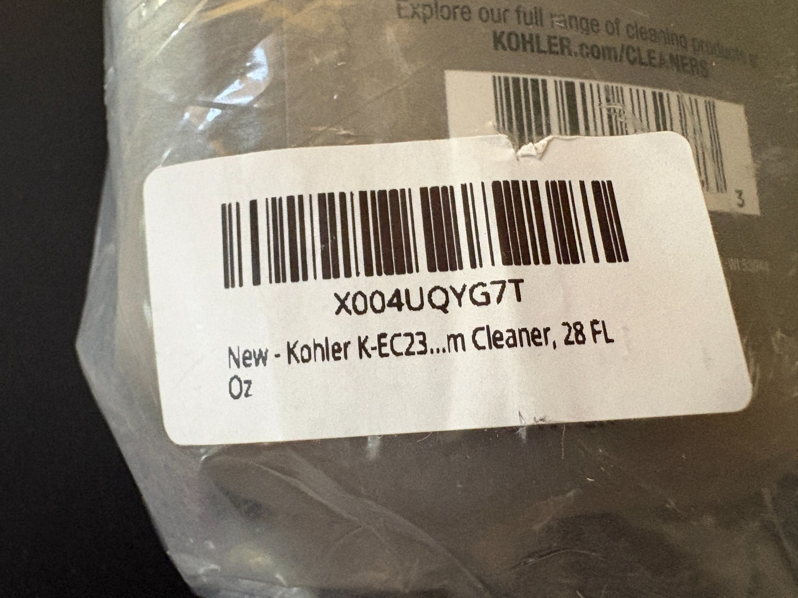 Kohler K-EC23723-NA Kitchen and Bathroom Cleaner, Cleans faucets J2