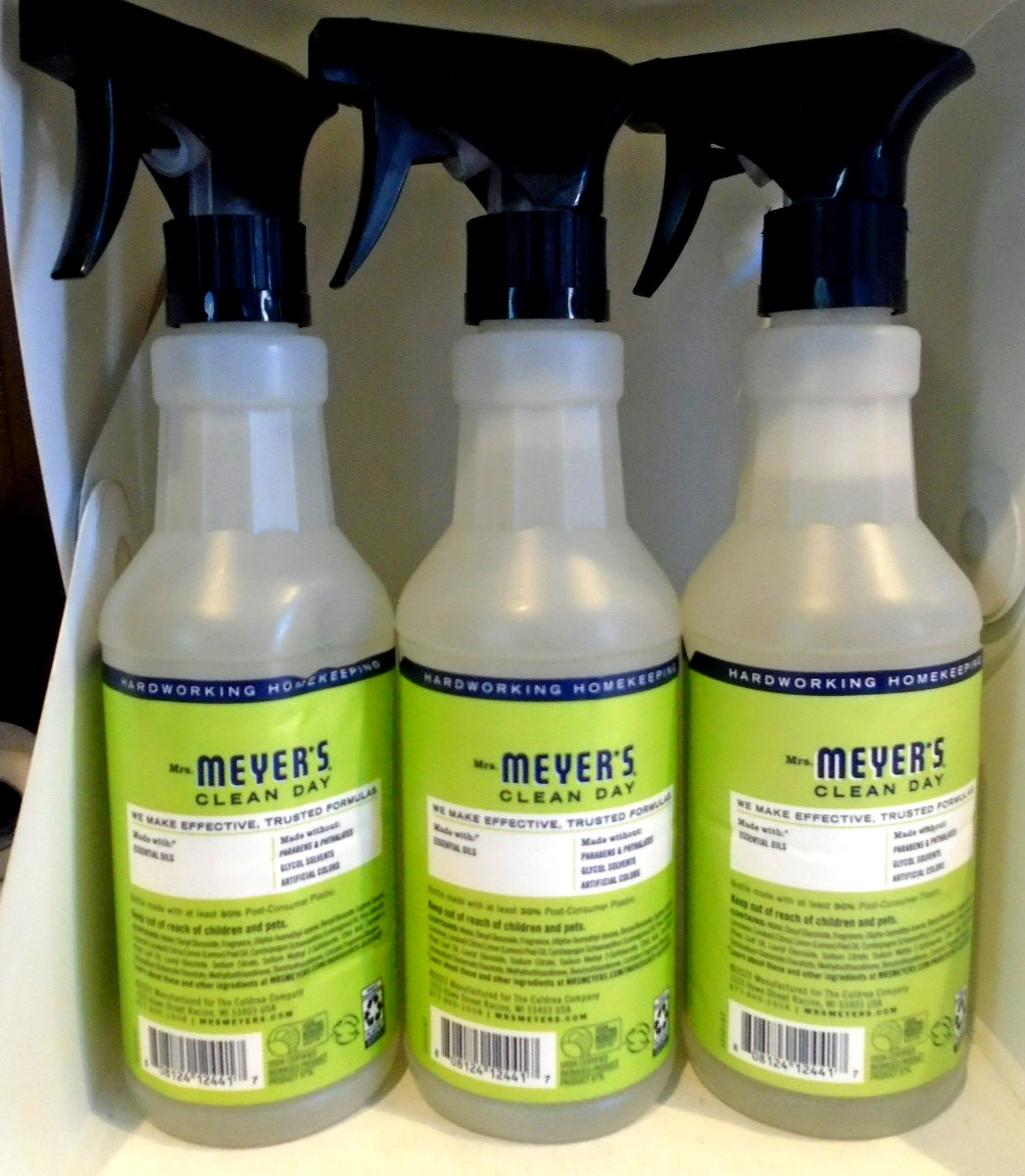 Mrs. Meyer’s Clean Day All-Purpose Cleaner, Lemon Verbena, 16 oz, 3-Pack