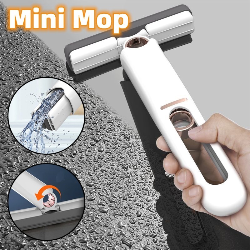Mini Mops Floor Cleaning Sponge Squeeze Mop Household Cleaning Tools Home Car Po
