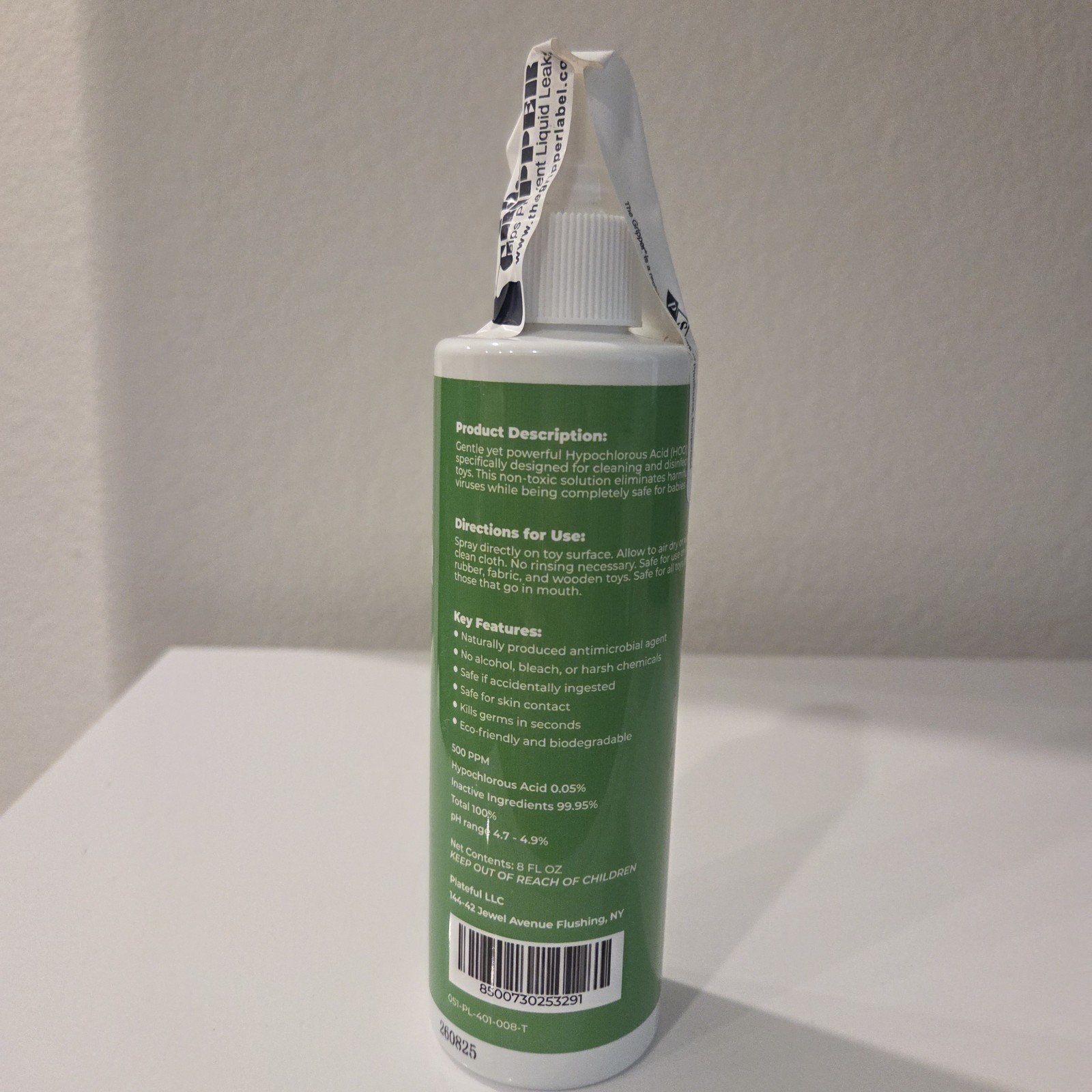 Toy Cleaner Spray (8 oz) – Hypochlorous Acid (HOCl) Daily 8 Fl Oz (Pack of 1)