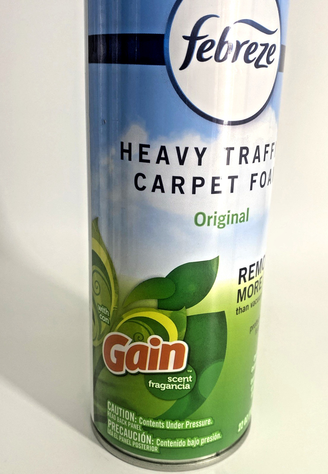 Febreze Heavy Traffic Carpet Cleaner Foam Gain Scent 22oz Bissell LOT Of 4