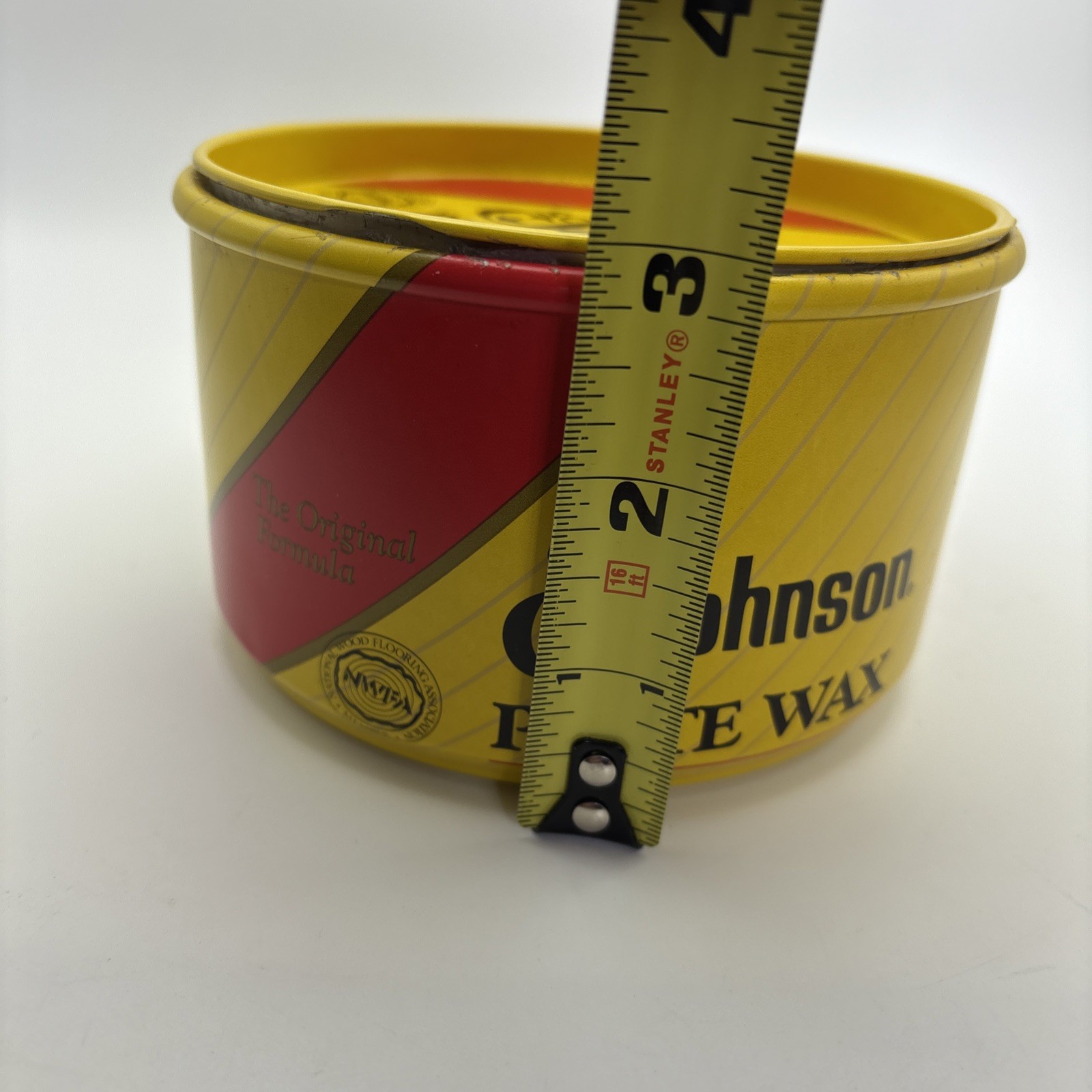 Original Formula SC Johnson Paste Wax 1.12 lb, 10% Used, SEE PICS