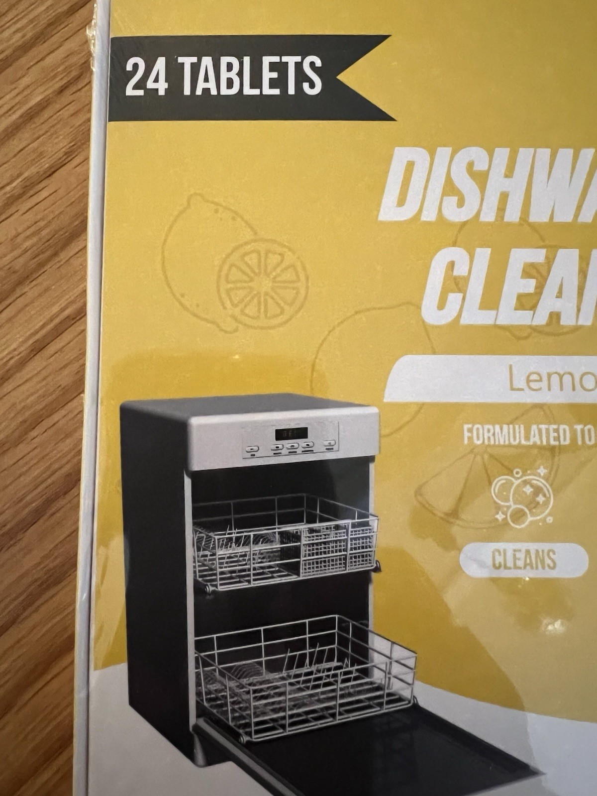 48ct Dishwasher Cleaner Lemon Scented Deep Clean Tablets / New 2 packs of 24ct