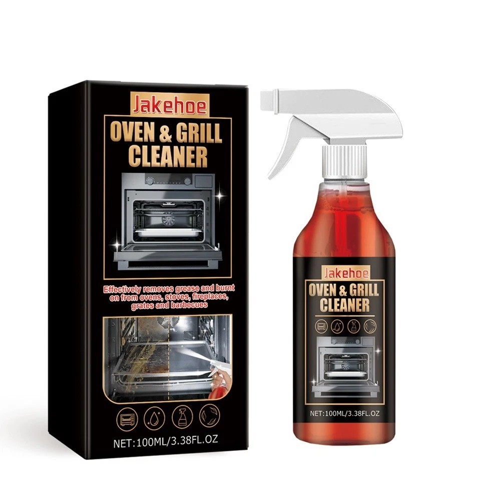 1~5x Oven & Grill Cleaner Spray, Professional Oven and Grill Cleaner 100ml