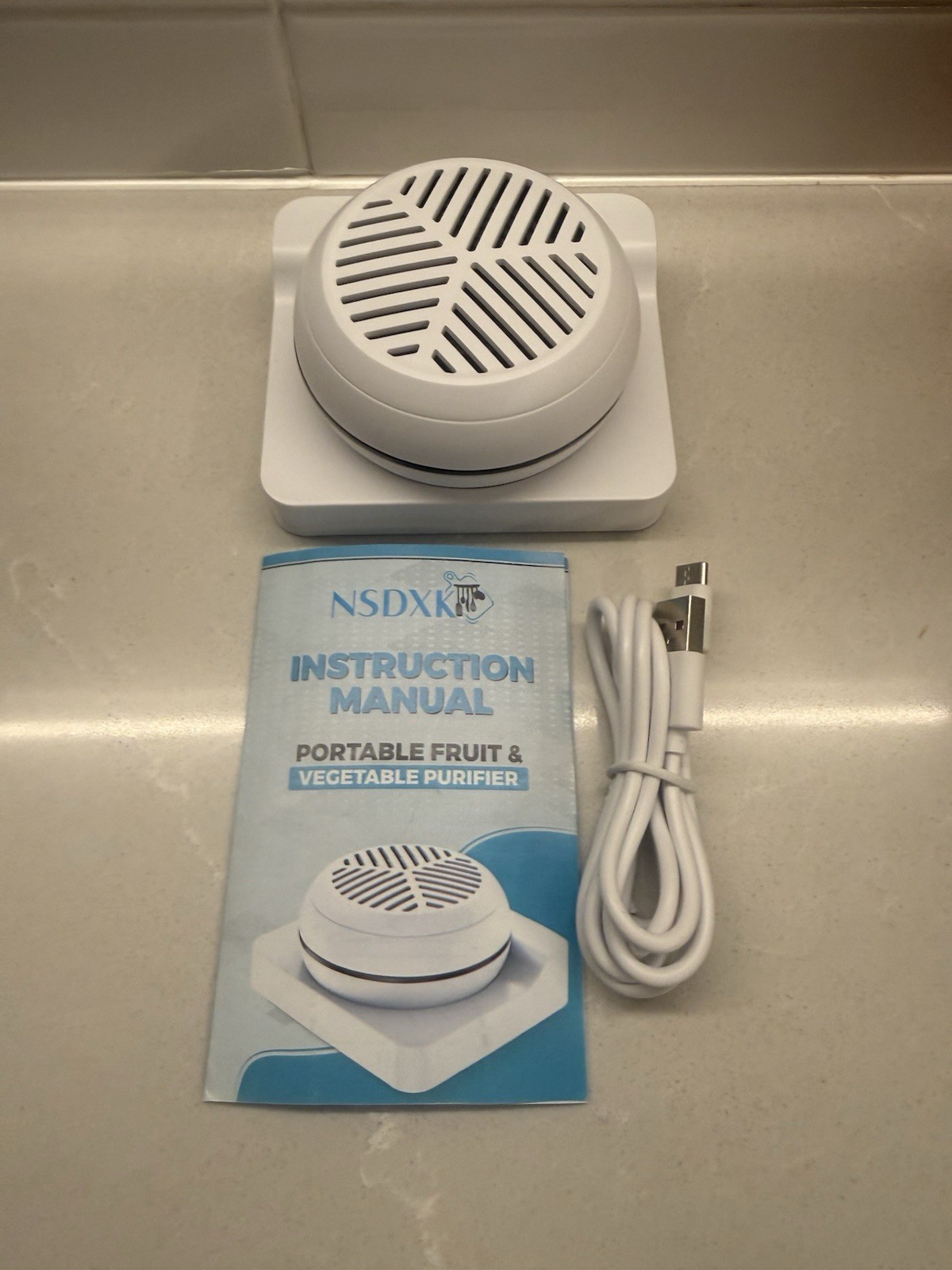 Fruit and Vegetable Washing Machine, Fruit Vegetable Cleaner Device, Portable