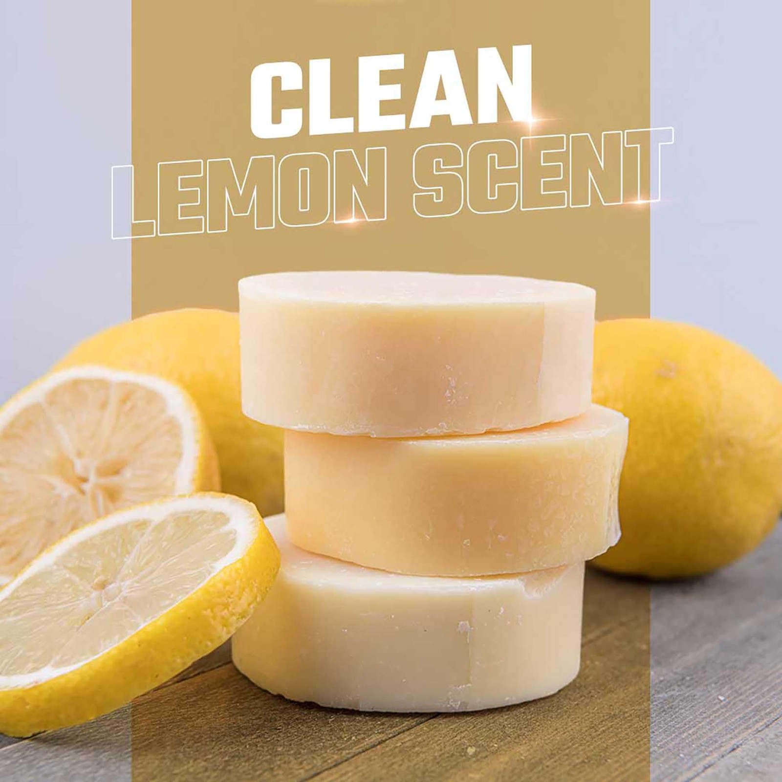 Old Town Soap Co. Lemon Dish Soap Bar – 3 Pack Solid Dish Soap for Dishes, Na…